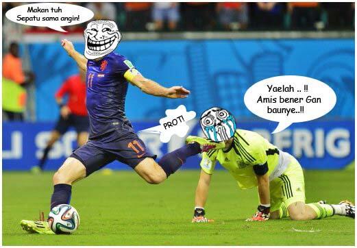 (Kumpulan Meme Timnas Belanda) Fans Holland Masup Gan!