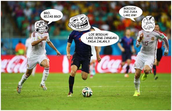 (Kumpulan Meme Timnas Belanda) Fans Holland Masup Gan!