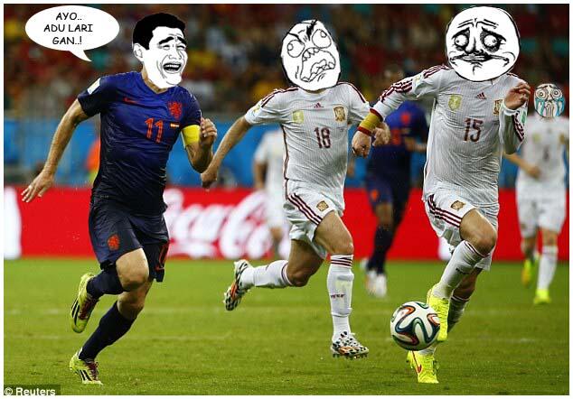 (Kumpulan Meme Timnas Belanda) Fans Holland Masup Gan!