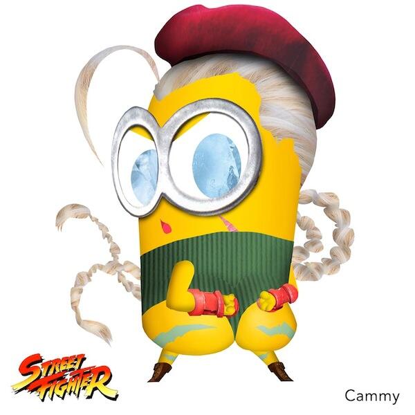 Minion mulai berdandan ala Street Fighter