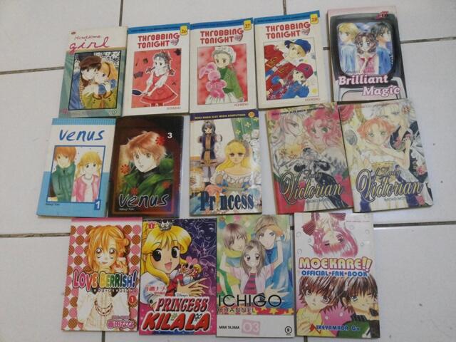 Jual Komik/Manga Second Serial Cantik Beragam Judul