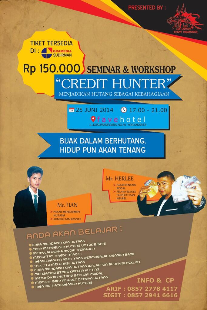 SEMINAR DASYAT BISNIS ,MENCARI MODAL DARI BANK MODAL KTP 99%CAIR