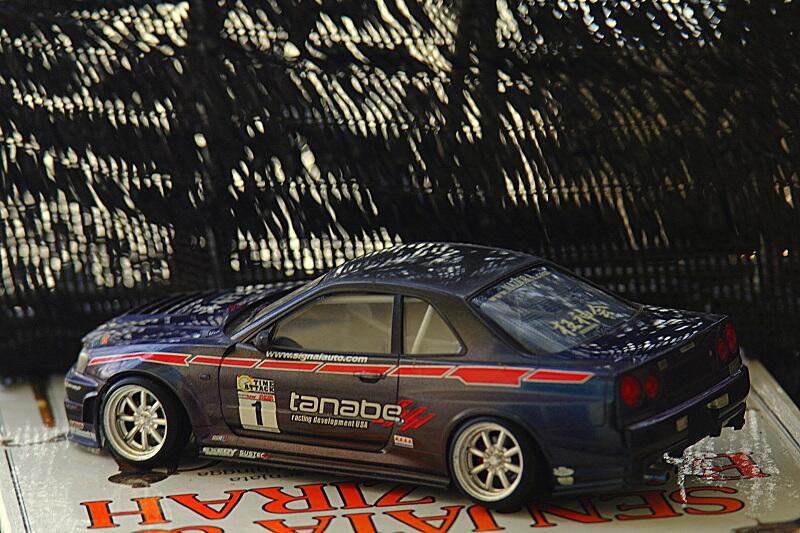 1/24 Nissan GT-r34 Signalauto Tamiya (full custom)