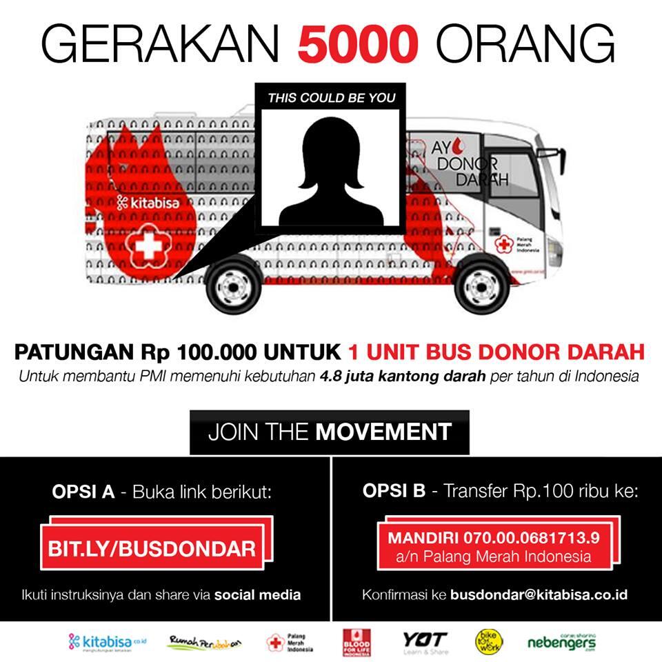 Potret Untuk Kehidupan - Bus Unit Donor Darah PMI &#91;Kita Bisa&#93;