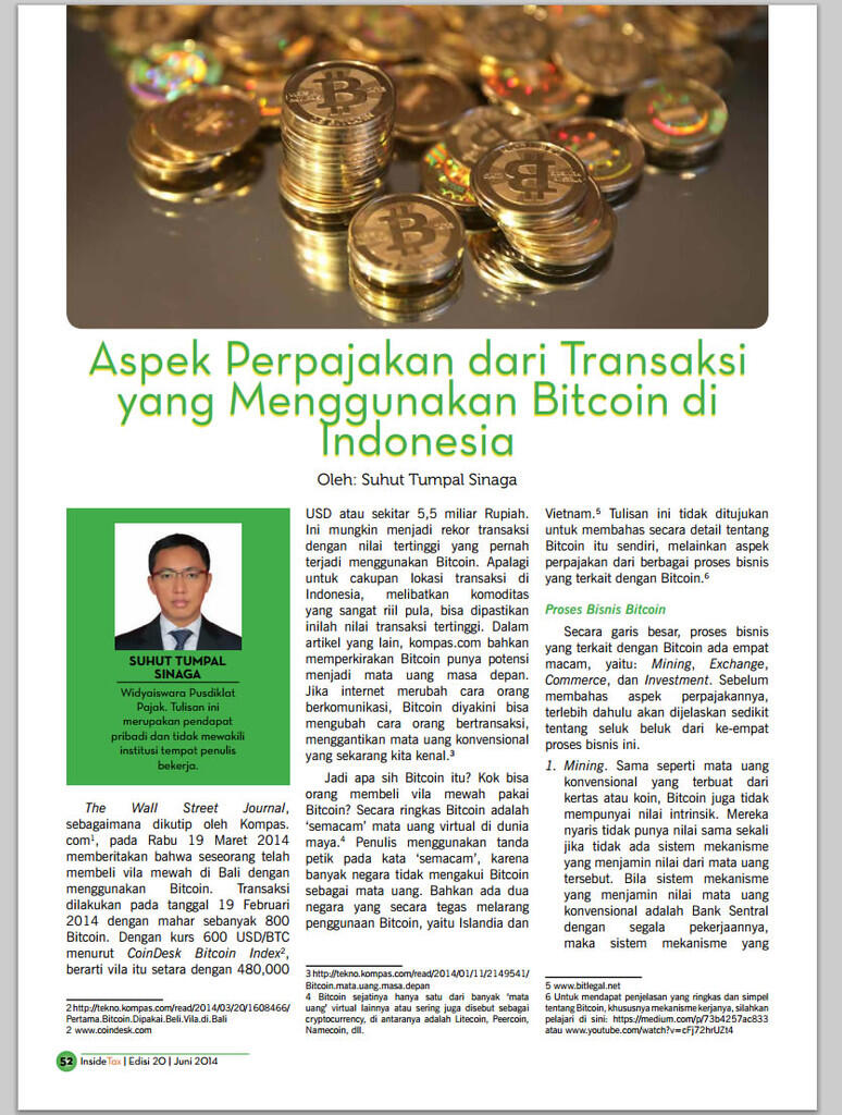 &#91;info dan poll&#93; Panduan Perpajakan Bitcoin di Indonesia
