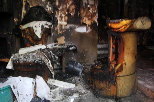 Begini Kondisi Rumah Uje Setelah Kebakaran :berdukas