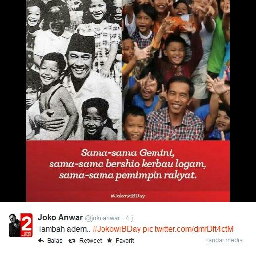 Selamat Ulang Tahun ke 53 Bpk Joko Widodo! (21-Juni-2014)