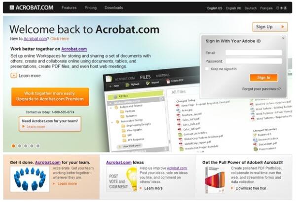 Сайт 8. Acrobat. Soft/alternative. Dia8 web.