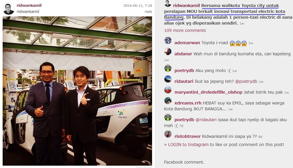 Sering Dinas ke Luar Negeri, Ini Kata Wali Kota Ridwan Kamil 