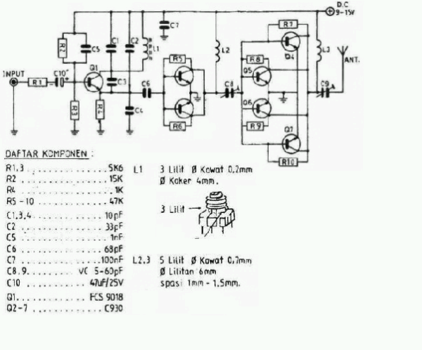 Merakit pemancar mini FM