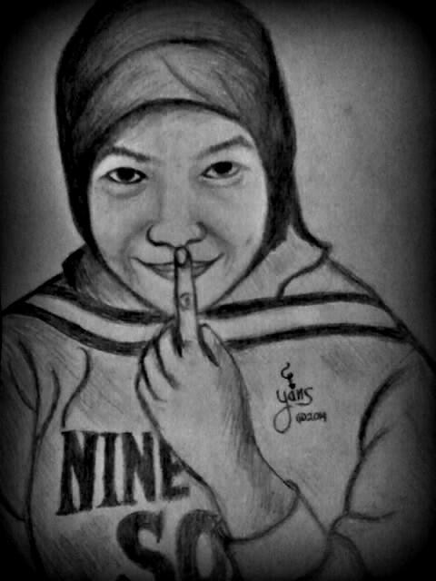 GAMBAR SKETSA PENSIL