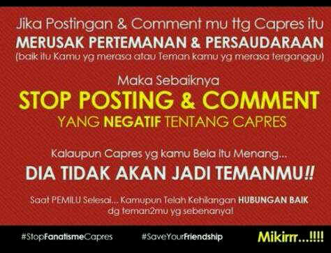 PINDAH KE NO.2 KARNA NO.1 KOALISI DAN PENDUKUNG SUKA SEBAR FITNAH
