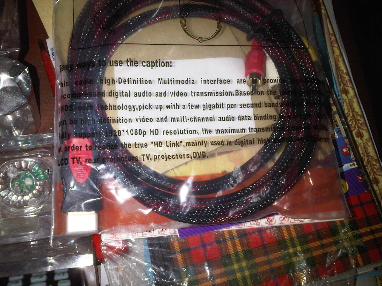 Kabel HDMI,DVI dan LAN