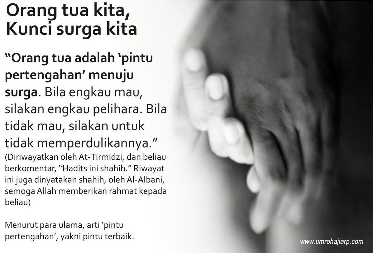 Kita seringkali melupakan mereka... Padahal mereka tidak pernah melupakan kita...