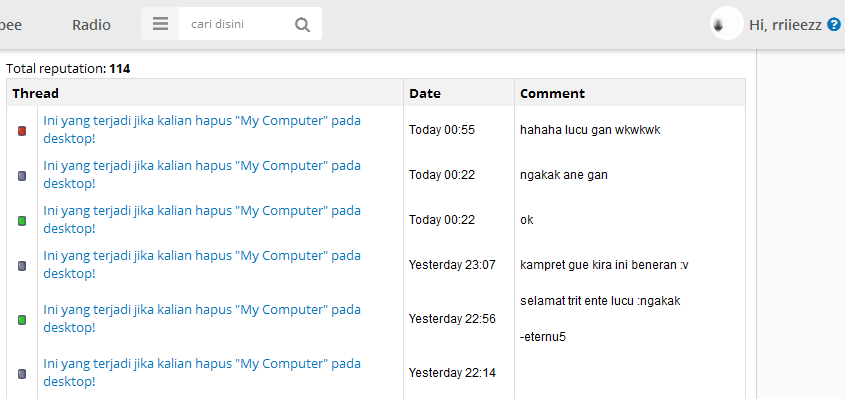 Ini yang terjadi jika kalian hapus &quot;My Computer&quot; pada desktop!