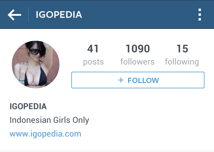 Cewek Cantik IGO Instagram