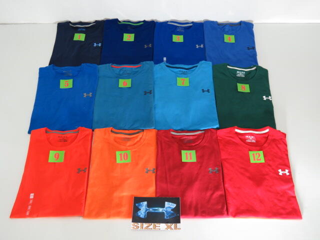 KAOS UNDER ARMOUR LENGAN PENDEK STOK BARU