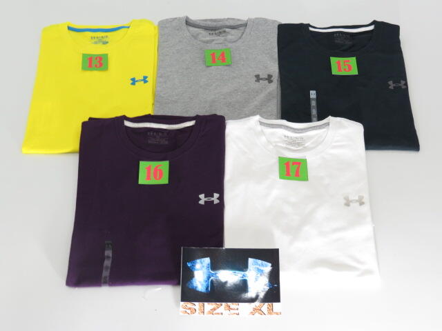 KAOS UNDER ARMOUR LENGAN PENDEK STOK BARU