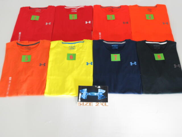 KAOS UNDER ARMOUR LENGAN PENDEK STOK BARU
