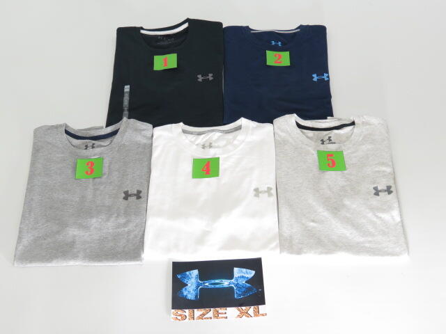 KAOS UNDER ARMOUR LENGAN PENDEK STOK BARU