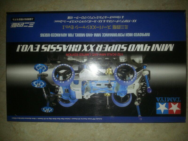 Jual Tamiya Mini 4WD Super XX Chassis Evo I