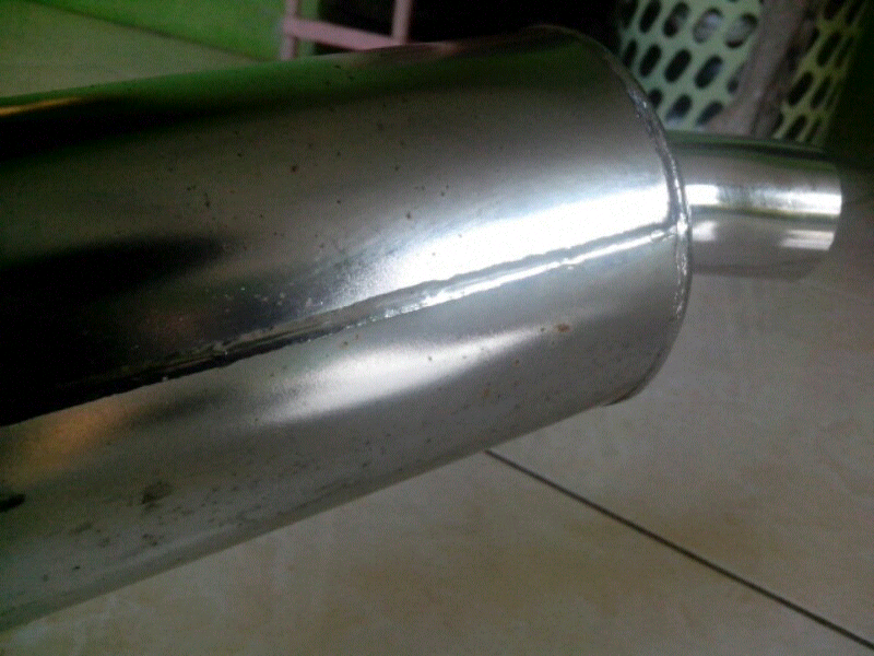 Knalpot Standart Kawasaki Ninja RR 150