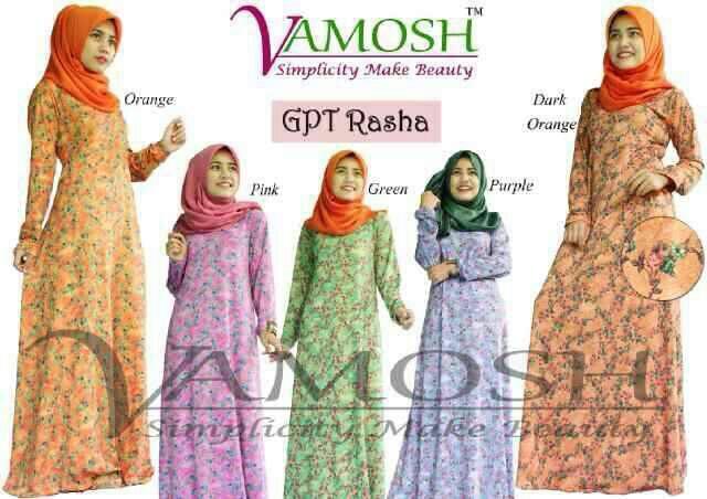 Terjual HIBASHOP  BAJU VAMOSH #gamis #kasmir #sassy # 