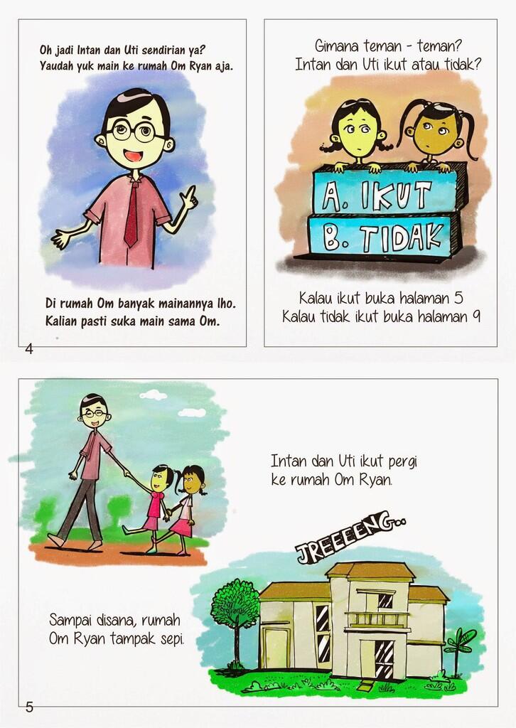 Sintas the Brave, Komik Edukasi Interaktif Pencegah Kejahatan Seksual pada Anak