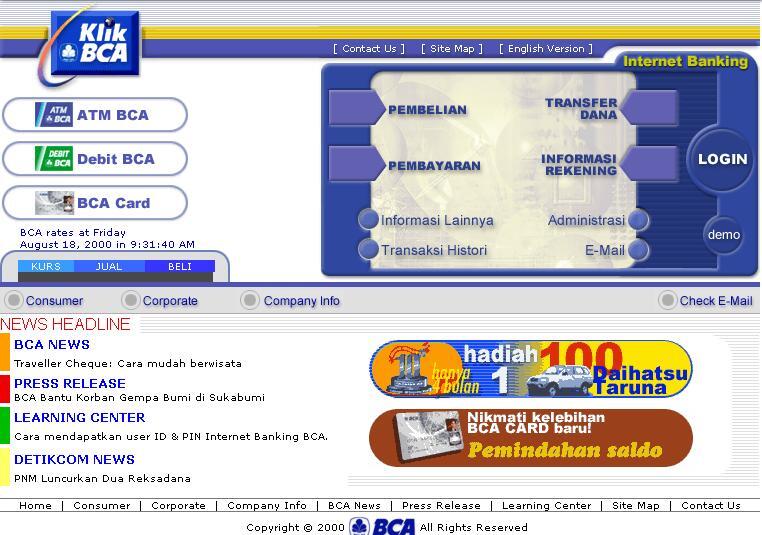 Nostalgia dengan Tampilan Jadul 8 Website-website Indonesia Terkenal 