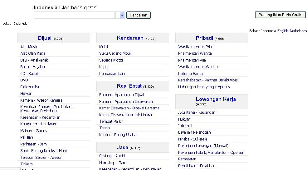 Nostalgia dengan Tampilan Jadul 8 Website-website Indonesia Terkenal 