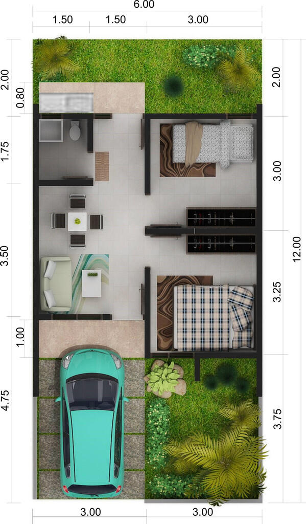 Rumah Manis Minimalis NEO BUMI CITRA LESTARI
