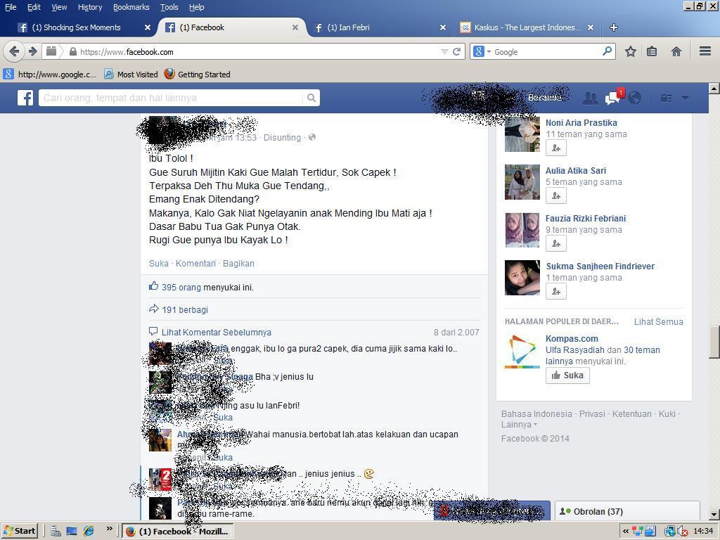 Satu lagi Ababil DiFacebook gan (DURHAKA)