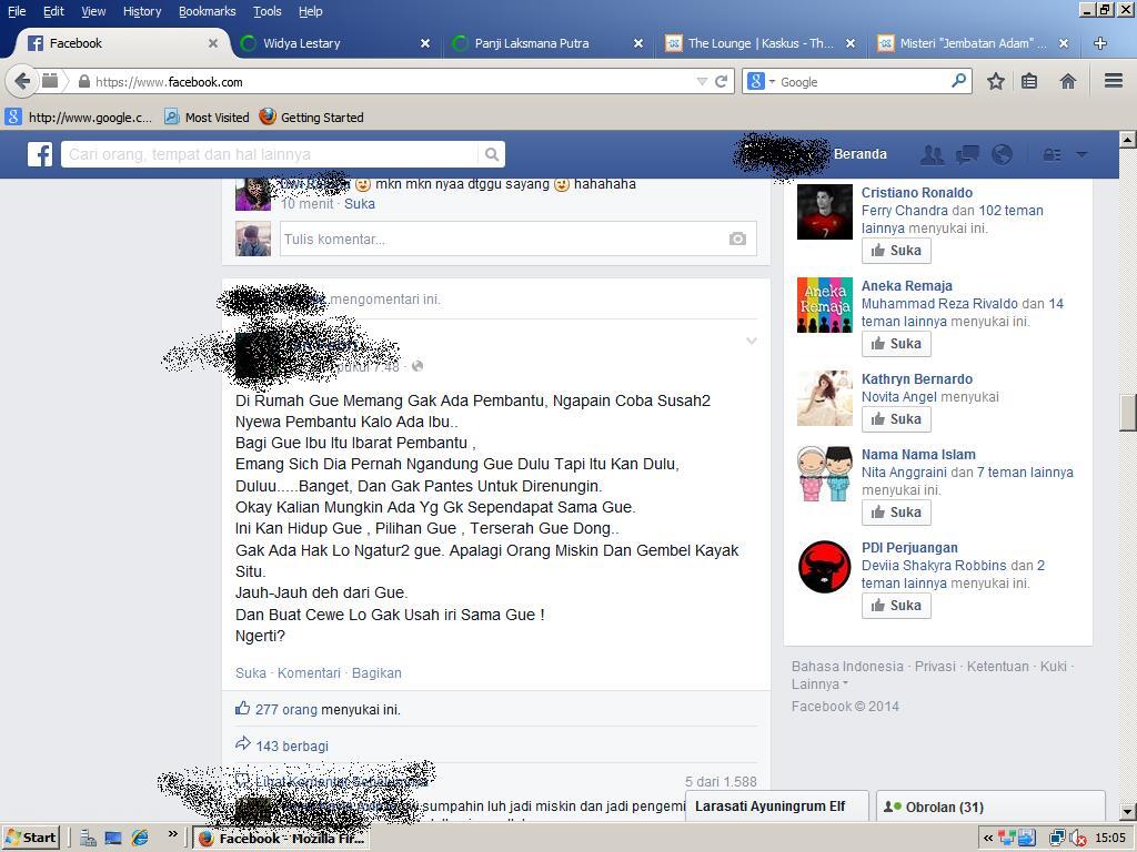 Satu lagi Ababil DiFacebook gan (DURHAKA)