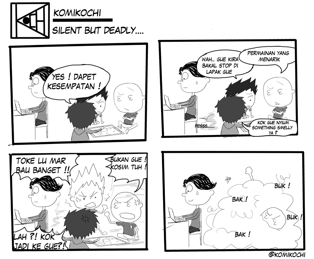 &#91;Komik&#93; Komikochi : Khidupan Mahasiswa, Kaskuser dan Freelancer