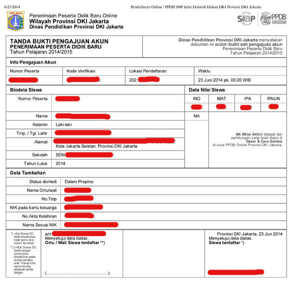 Share Cara Mendaftar Sekolah via Online