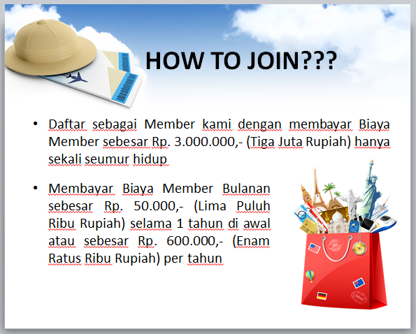 Tour Travel T2T.Co.Id Spilovers Kencang bagi terawal + pasif Income
