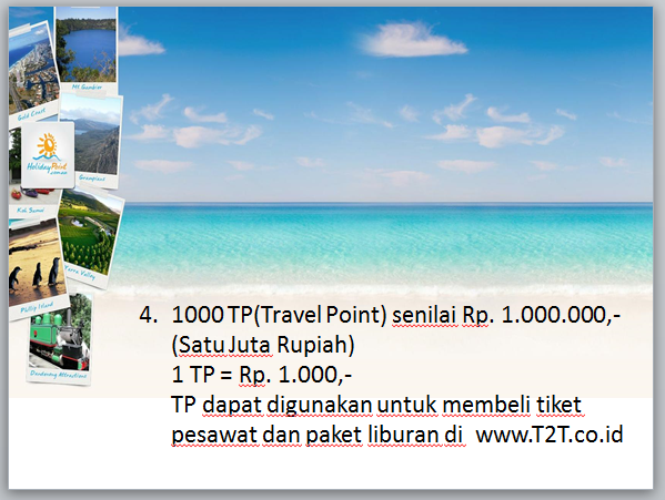 Tour Travel T2T.Co.Id Spilovers Kencang bagi terawal + pasif Income