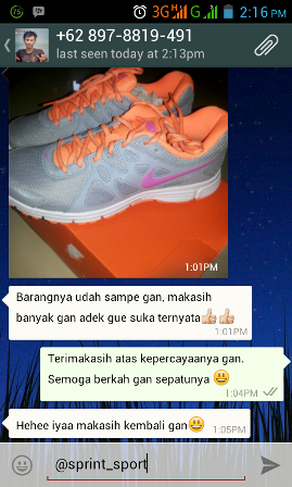 --- SPRINT SPORT SHOP Official Testimonies ---