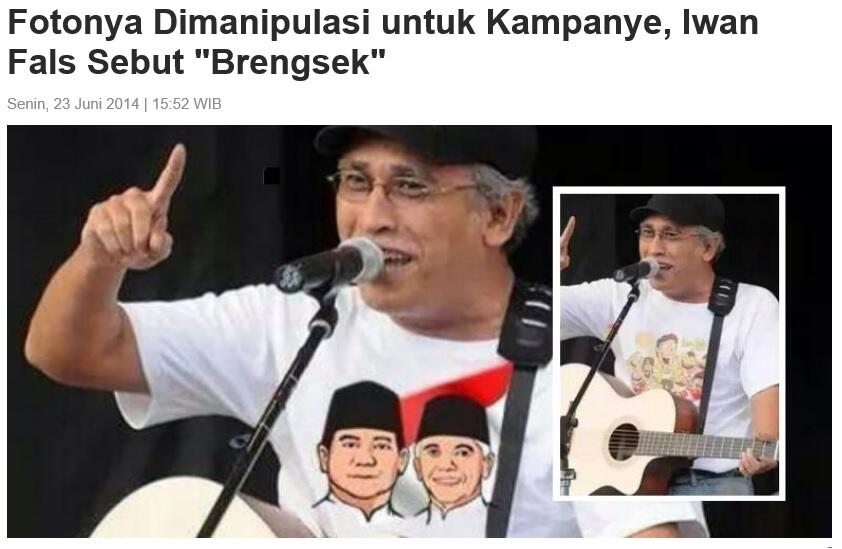 IWAN FALS DUKUNG PRABOWO.... MANTAP NIH