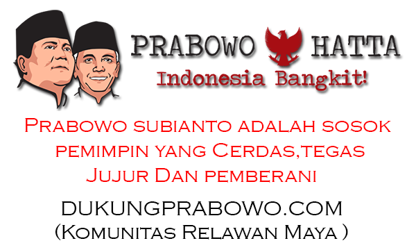 Kenapa harus pilih Prabowo Subianto ? (www.dukungprabowo.com)