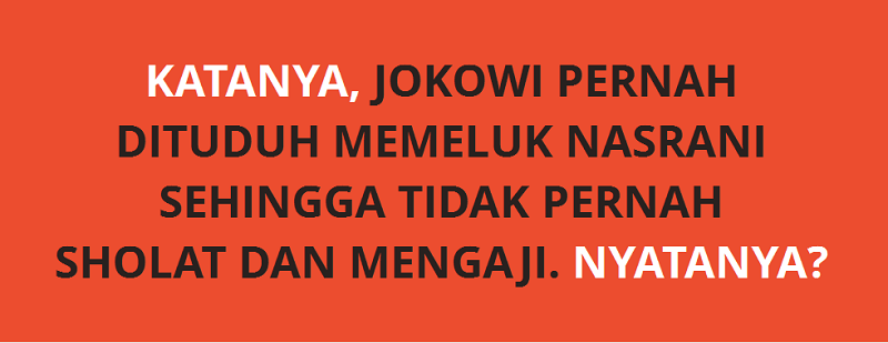 KEJAM NYA MEREKA..! Jawaban Atas Segala Fitnah-Fitnah yang Ditujukkan Ke Jokowi