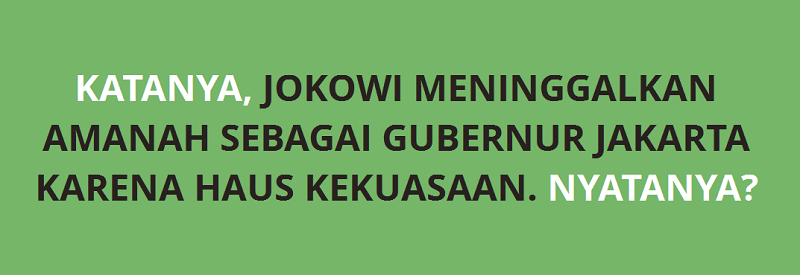 KEJAM NYA MEREKA..! Jawaban Atas Segala Fitnah-Fitnah yang Ditujukkan Ke Jokowi