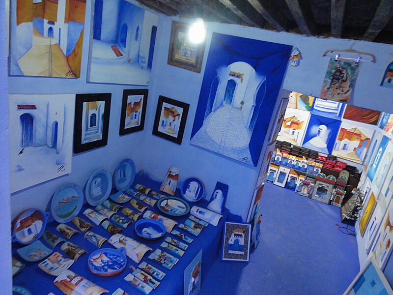 Sudut Dunia yang Berwarna Biru di kota Chefchaouen-Morocco