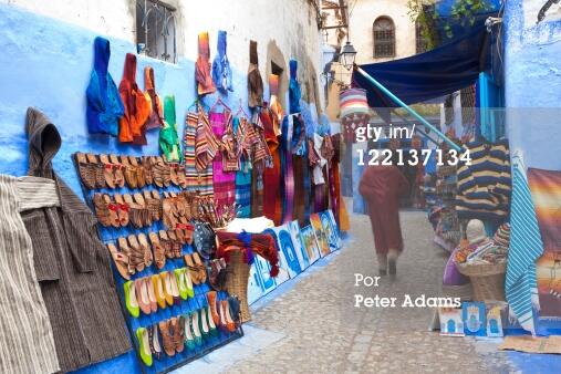 Sudut Dunia yang Berwarna Biru di kota Chefchaouen-Morocco