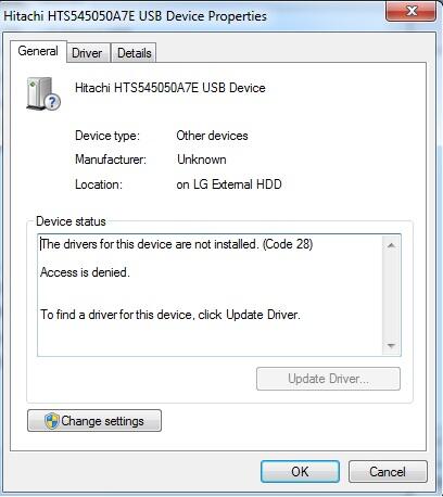 HDD External ga kebaca