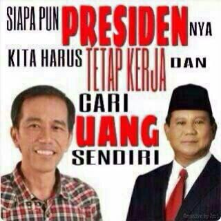 SIAPAPUN PRESIDENNYA KITA BAKAL TETAP ..