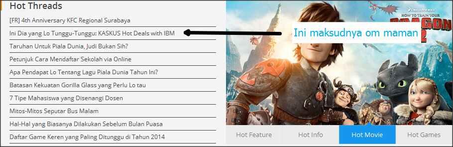 Iklan Di Forum Kaskus