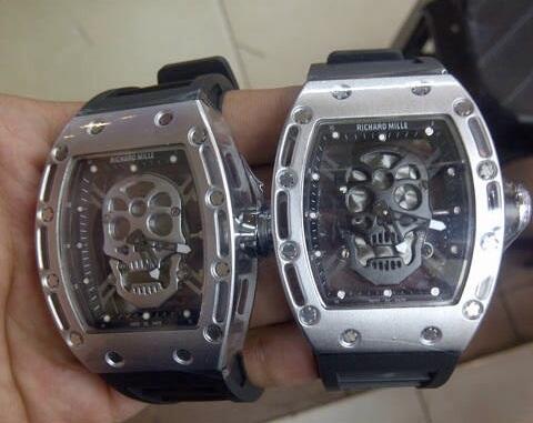 Terjual Jam Tangan Richard Mille RM Skull super gradeAAA ...