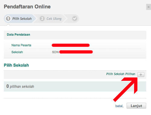 Share Cara Mendaftar Sekolah via Online ( bagian II )