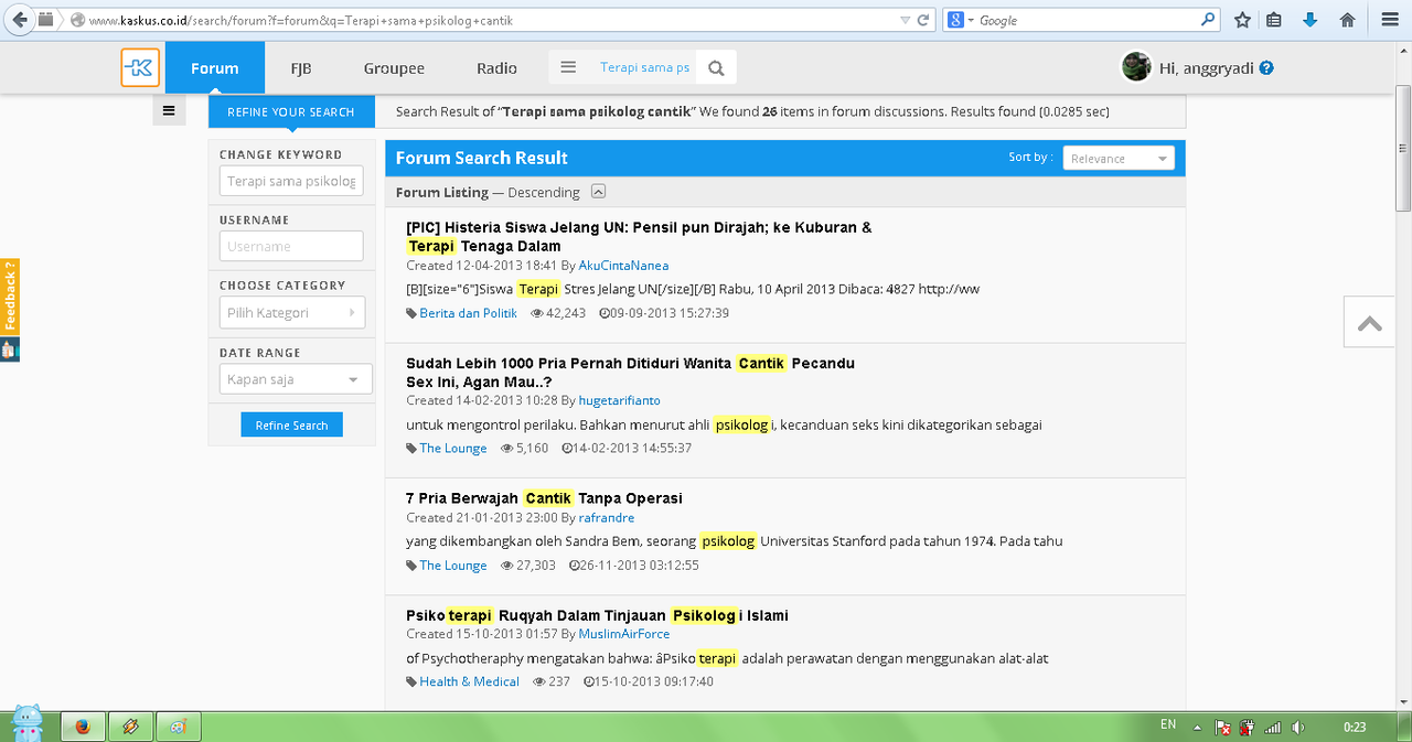 Terapi sama psikolog cantik